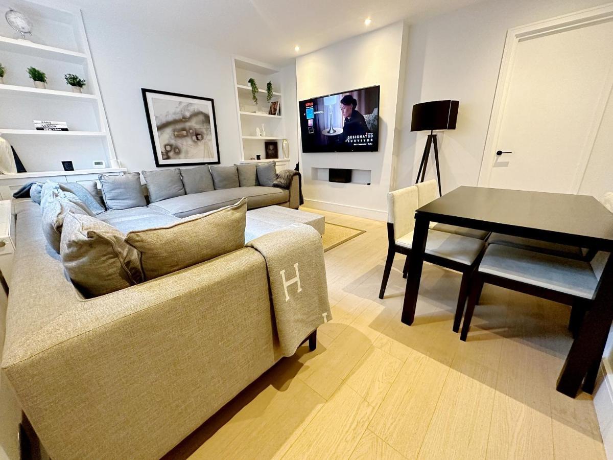 Londwell, Luxe And Leaves, Chelsea Flat With Private Garden Apartment London Bagian luar foto